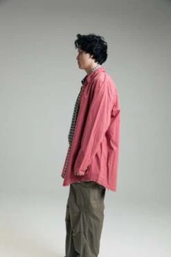 Our LegacyBig Welding Shirt - Cerise Symbiont Poplin 10 Our LegacyBig Welding Shirt - Cerise Symbiont Poplin -Men Outfitters Shop Our Legacy Big Welding Shirt Cerise Symbiont Poplin 20220617020623