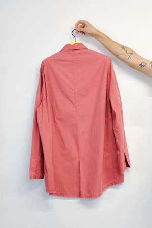 Our LegacyBig Welding Shirt - Cerise Symbiont Poplin 8 Our LegacyBig Welding Shirt - Cerise Symbiont Poplin - Image 8