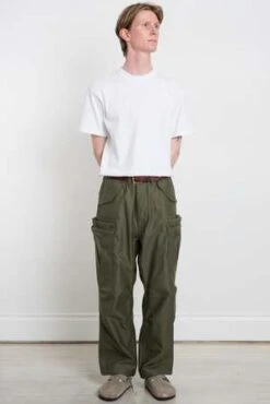 SassafrasOvergrown Pants Back Satin - Olive
