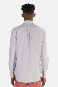 Blue&CreamOxford Seersucker Button Down - Blue Stripe -Men Outfitters Shop Oxford Seersucker Button Down Blue Stripe 20220811122218 1