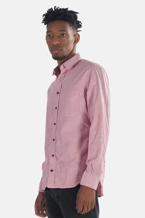 Blue&CreamOxford Shirt - Rose 2 Blue&CreamOxford Shirt - Rose - Image 2