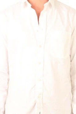 Blue&CreamOxford Shirt - White -Men Outfitters Shop Oxford Shirt White 20220811122230 2