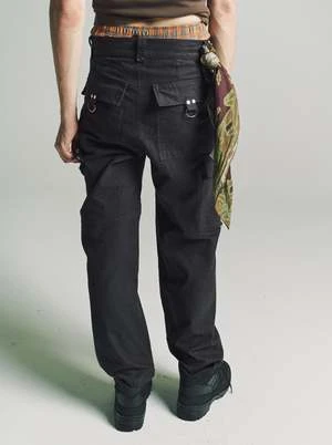 PHIPPSRanger Canvas Hard Work Pants - Black 3 PHIPPSRanger Canvas Hard Work Pants - Black - Image 3