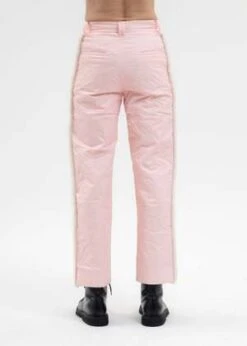 Feng Chen WangQuilted Phoenix Trousers - Pink -Men Outfitters Shop PINK QUILTED PHOENIX TROUSERS 20230819122212 2