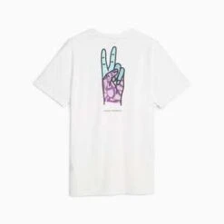 Pumax CIELE Peace Is The Place Running Tee - White