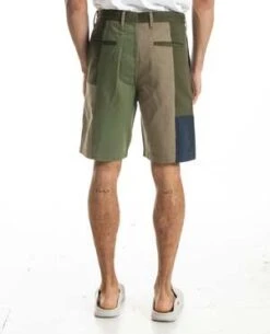 FDMTLPatchwork Short Rinse - KHAKI 5 FDMTLPatchwork Short Rinse - KHAKI -Men Outfitters Shop Patchwork Short Rinse 20230615060522 2