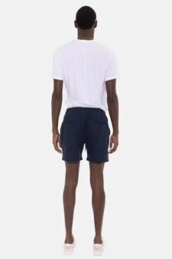 Blue&CreamPerfect Linen Short - Navy -Men Outfitters Shop Perfect Linen Short Navy 20230601012827
