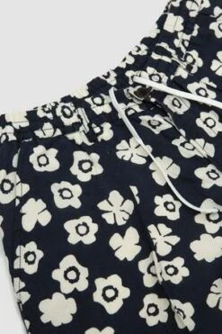 Universal WorksPleated Track Short - Indigo Flower -Men Outfitters Shop Pleated Track Short Indigo Flower 20230309101652 2