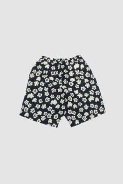 Universal WorksPleated Track Short - Indigo Flower -Men Outfitters Shop Pleated Track Short Indigo Flower 20230309101653 1