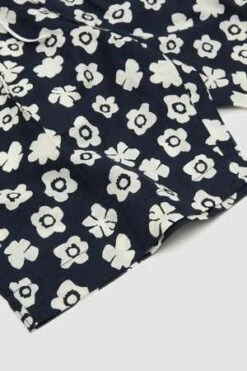 Universal WorksPleated Track Short - Indigo Flower -Men Outfitters Shop Pleated Track Short Indigo Flower 20230309101653