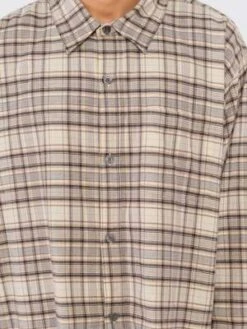 MfpenPriority Shirt - Oatmeal Check -Men Outfitters Shop Priority Shirt 20231025005402 1