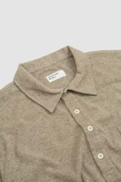 Universal WorksPullover Shirt - Mix Sand -Men Outfitters Shop Pullover Shirt Recycled Wool Mix Sand 20230814212008