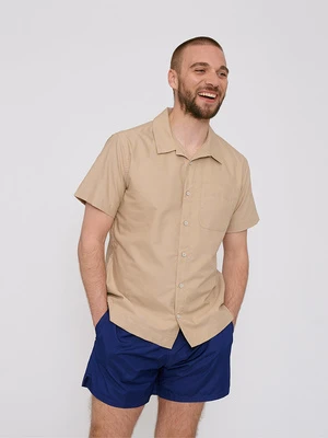 Organic BasicsRecycled Polyester Bathing Suit - Navy 2 Organic BasicsRecycled Polyester Bathing Suit - Navy - Image 2