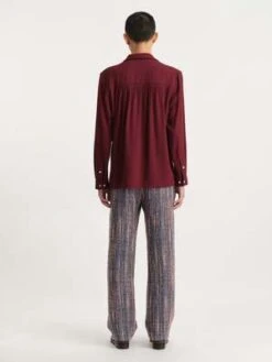 SéfrRampoua Shirt - Burgundy -Men Outfitters Shop S fr Rampoua Shirt Burgundy 20230912123252 1