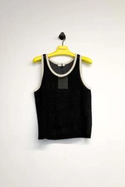 SECOND/LAYERIsland Tank - Black/Natural -Men Outfitters Shop SECOND LAYER Island Tank Black Natural 20230517004343