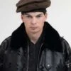 JUNTAE KIMJuntae Kim Slashed Wool Beret - Olive