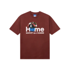 MARKETMarket Smiley Market De L'homme Uv T-shirt - Berry