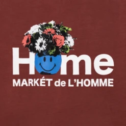 MARKETMarket Smiley Market De L'homme Uv T-shirt - Berry -Men Outfitters Shop SMILEY MARKET DE L HOMME UV T SHIRT 20230812000656 1
