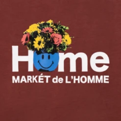 MARKETMarket Smiley Market De L'homme Uv T-shirt - Berry -Men Outfitters Shop SMILEY MARKET DE L HOMME UV T SHIRT 20230812000656 2