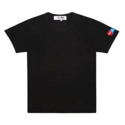 Comme Des Garçons PLAYSPACE INVADER TEE - Black