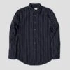 Kapatid NYCPocket Shirt - Navy/Grey Stripe