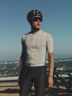 Universal Colours Mono Short Sleeve Jersey - Sage Grey 4 Universal Colours Mono Short Sleeve Jersey - Sage Grey - Image 4