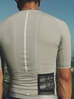 Universal Colours Mono Short Sleeve Jersey - Sage Grey 8 Universal Colours Mono Short Sleeve Jersey - Sage Grey - Image 8