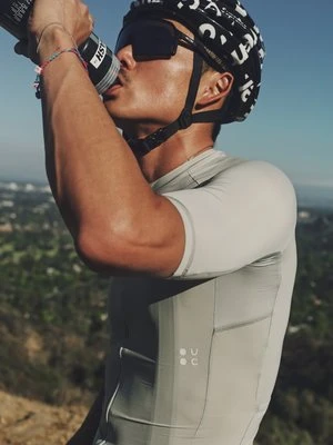 Universal Colours Mono Short Sleeve Jersey - Sage Grey 6 Universal Colours Mono Short Sleeve Jersey - Sage Grey - Image 6