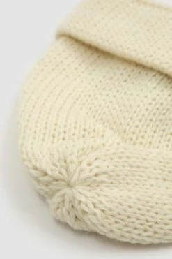 Universal WorksBritish Wool Short Watch Cap - Ecru -Men Outfitters Shop Short Watch Cap British Wool Ecru 20230818120514 2