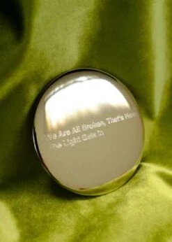 TAKAHIROMIYASHITA The Soloist.We Are All Broken Large Metal Badge - Silver