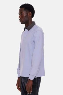 Blue&CreamSolid Rugby - Blue/Charcoal Collar -Men Outfitters Shop Solid Rugby Blue W Charcoal Collar 20231028202538 1