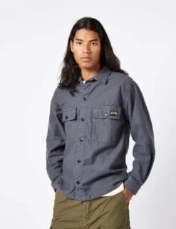 Stan RaySateen CPO Shirt - Navy Blue