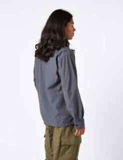 Stan RaySateen CPO Shirt - Navy Blue -Men Outfitters Shop Stan Ray CPO Shirt Sateen Navy Blue 20230908140352 1