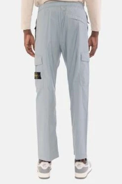Stone IslandStretch Cotton Tela Paracadute Pants - Sky Blue -Men Outfitters Shop Stretch Cotton Tela Paracadute Pants Sky Blue 20230602043617 2
