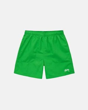 StussyStock Water Shorts - Classic Green 1 StussyStock Water Shorts - Classic Green