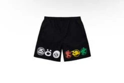 Stussyx Cactus Pant Flea Market Water Shorts - Black Multi