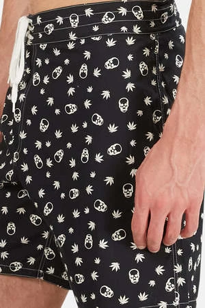 Lucien Pellat-FinetSurfer Short - Black/White 4 Lucien Pellat-FinetSurfer Short - Black/White - Image 4