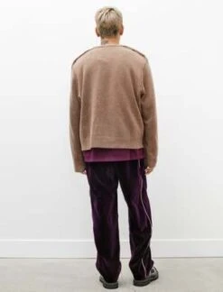 Men Outfitters Shop -Men Outfitters Shop Sweat Pants Piping Velvet Purple 20230915085807 1