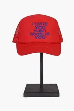 THE CELECTStacked Googled Hat - Red -Men Outfitters Shop THE CELECT Stacked Googled Hat Red 20230912221329