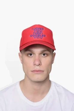 THE CELECTStacked Googled Hat - Red -Men Outfitters Shop THE CELECT Stacked Googled Hat Red 20230912221331