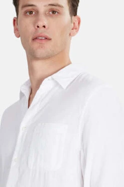 KATOThe Ripper Organic Cotton Shirt - White -Men Outfitters Shop The Ripper Organic Cotton Shirt White 20220811161029 2