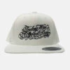 Blue&CreamToday Was A Good Day Snapback Cap - White