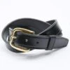 Tory LeatherStitched Belt - Black