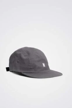 Norse ProjectsTwill 5 Panel Cap - Magnet Grey