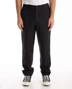 Sage De CretTwill Tapered Pant - NAVY