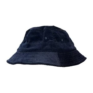 Universal WorksBrisbane Cord Bucket Hat - Navy 1 Universal WorksBrisbane Cord Bucket Hat - Navy