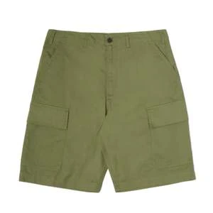 Universal WorksMW Cargo Short - Olive Fine Twill 2 Universal WorksMW Cargo Short - Olive Fine Twill - Image 2