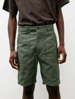 OrslowUS Army Fatigue Shorts - Green