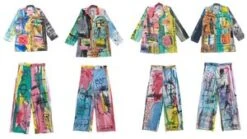 Slum StudioUnisex Slum Studio Jokoto Pants - Multi -Men Outfitters Shop Unisex Slum Studio Jokoto Pants Multi 20220811230133 3