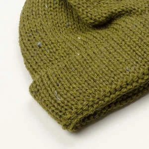 Universal WorksKilcarra Wool Short Watch Cap - Khaki 3 Universal WorksKilcarra Wool Short Watch Cap - Khaki - Image 3
